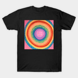 Inhale Exhale Mandala T-Shirt